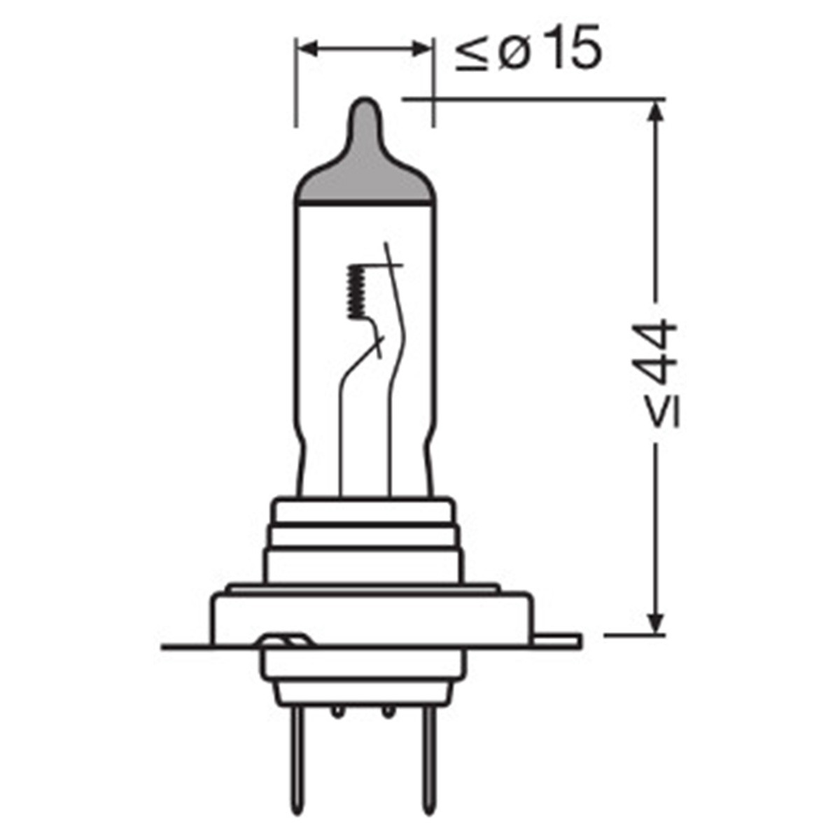 SIJAL 12/ H7 64210CBN 55W PX26D 5000K OSRAM 