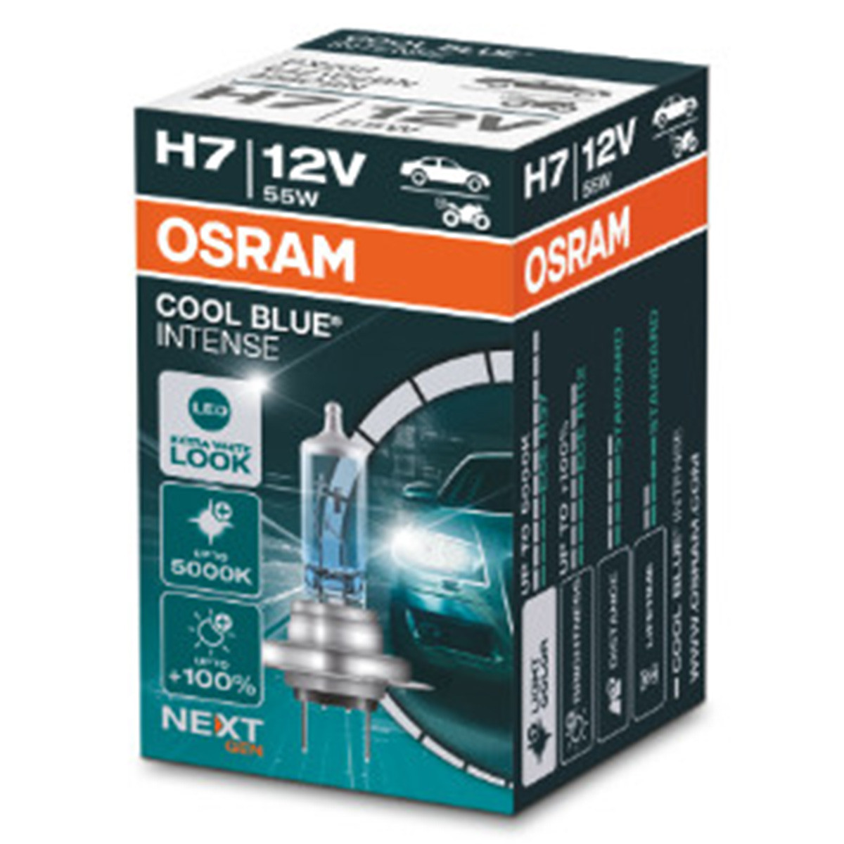 SIJAL 12/ H7 64210CBN 55W PX26D 5000K OSRAM 