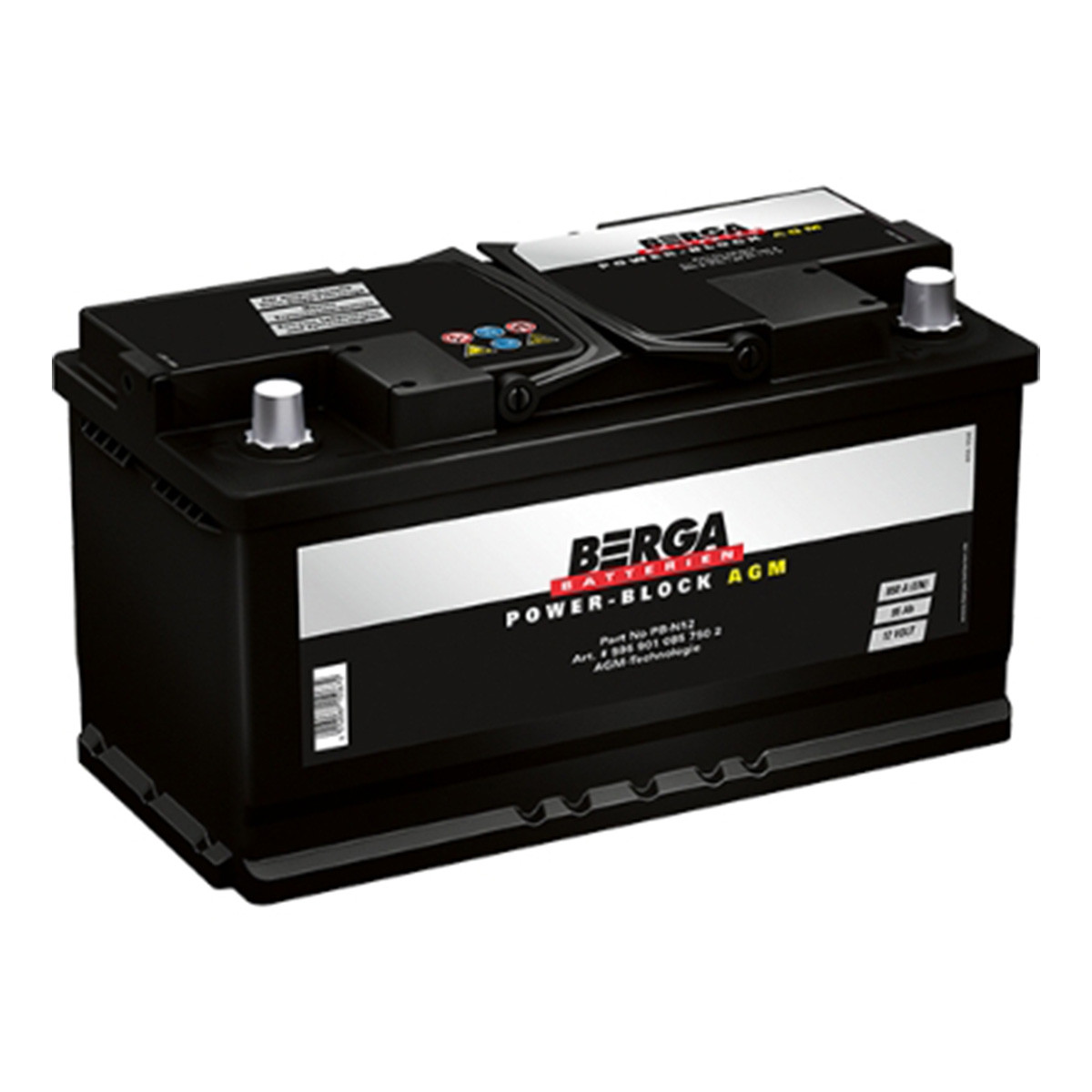 AKUM BERGA AGM START STOP 12V95AH D+ PB-N12 ( G14 EK950 ) 