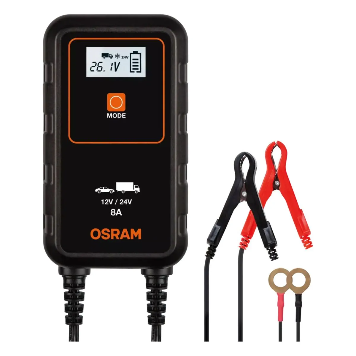 PUNJAC AKUM OEBCS908 6/12V 8A ( ) OSRAM 