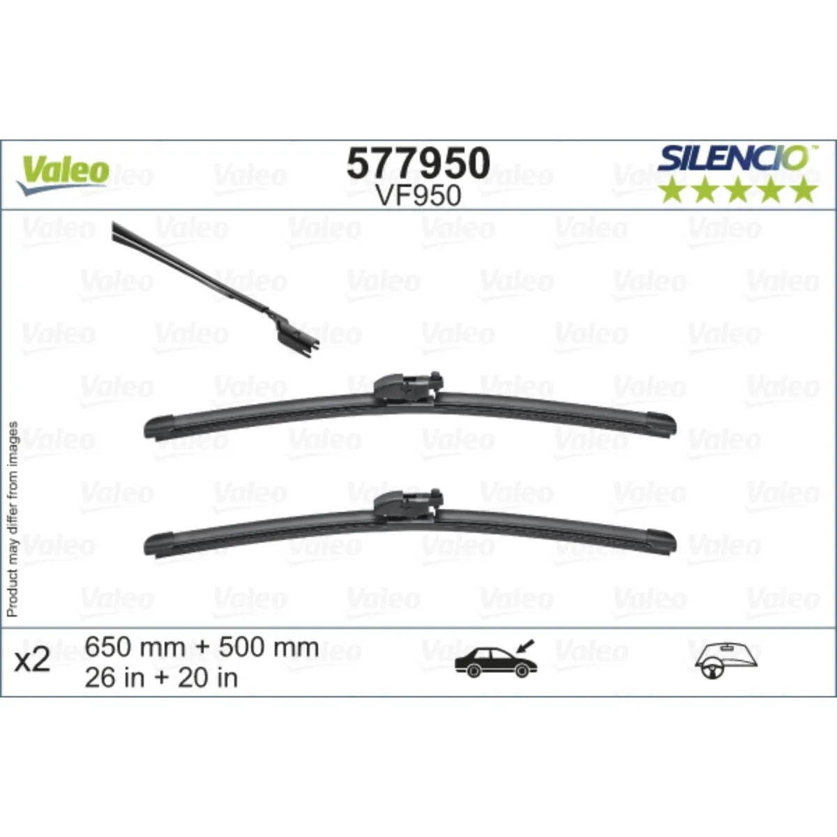 METL 577950 650/500 VALEO SILENCIO 