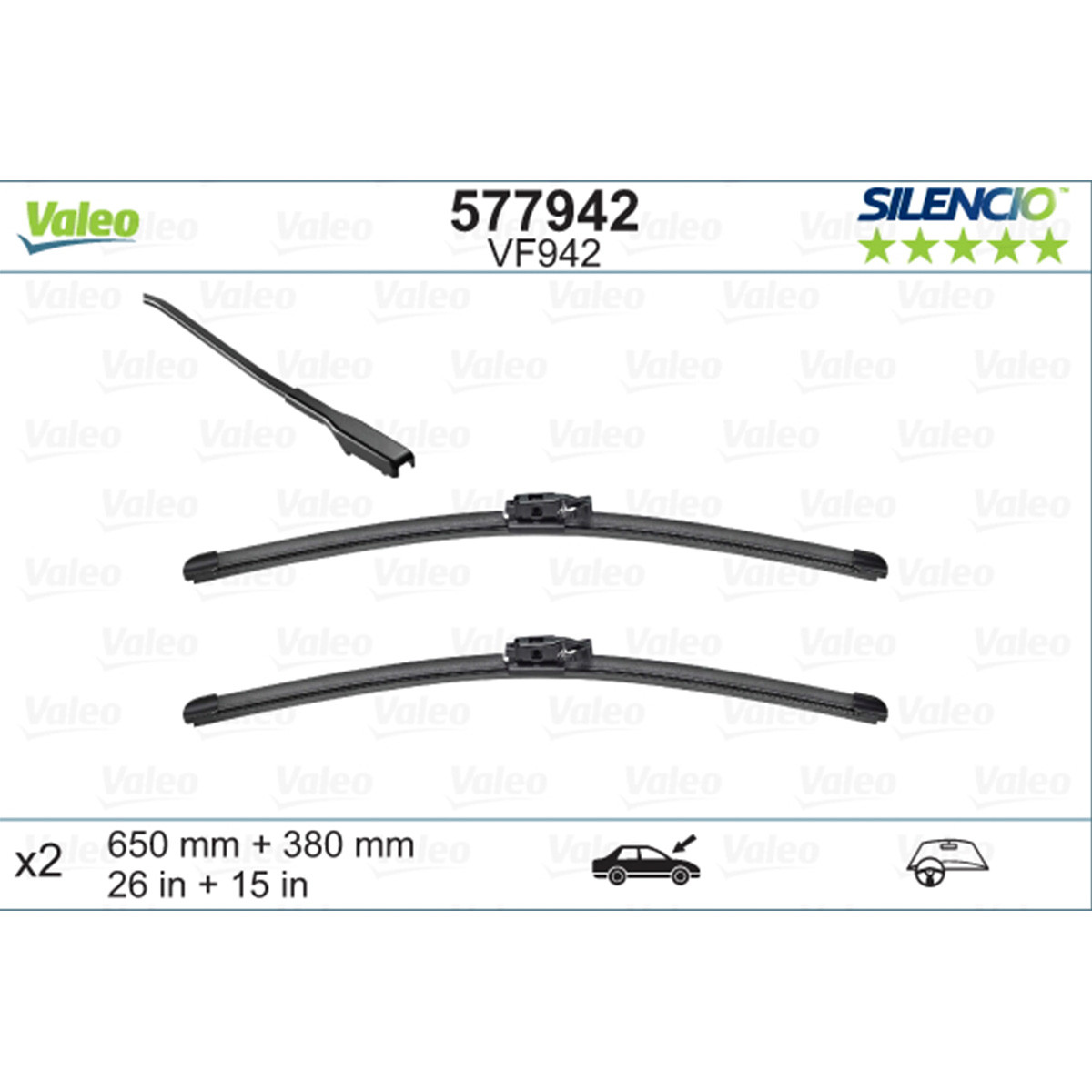 METL 577942 ( ) VALEO 650/380 MM 