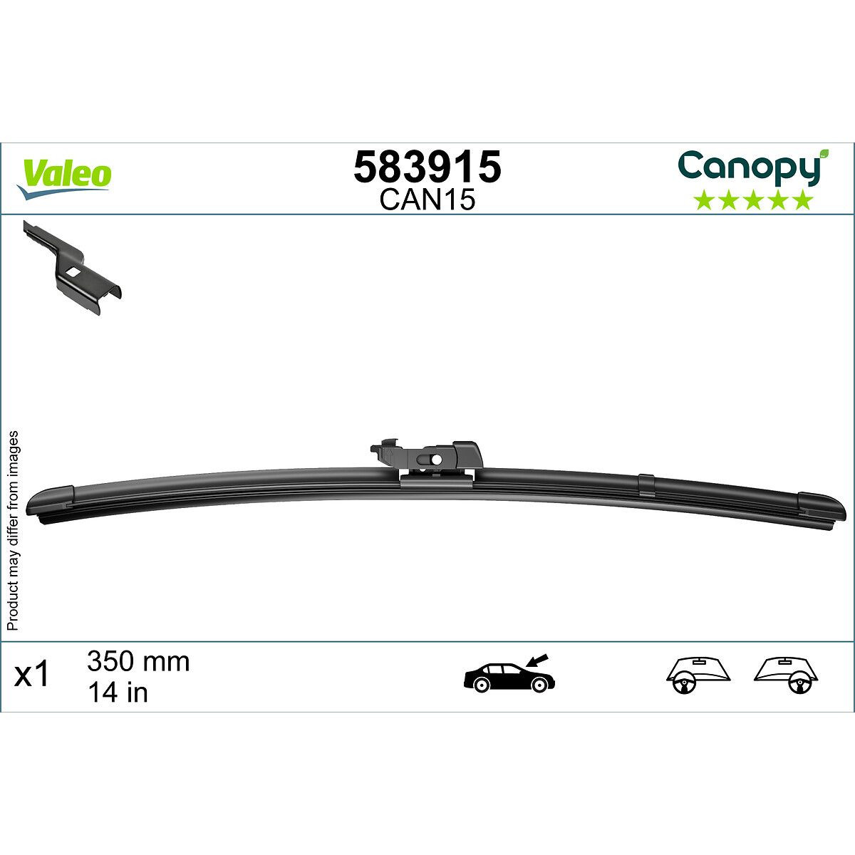 MET 583915 FLAT CAN15 CANOPY VALEO 