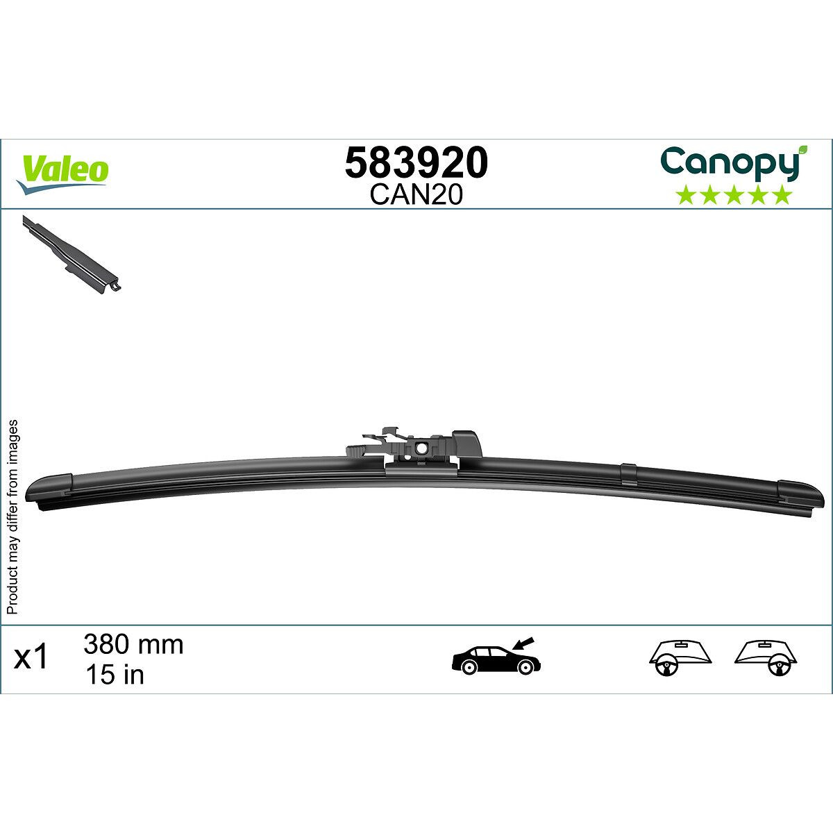 MET 583920 FLAT CAN20 CANOPY VALEO 