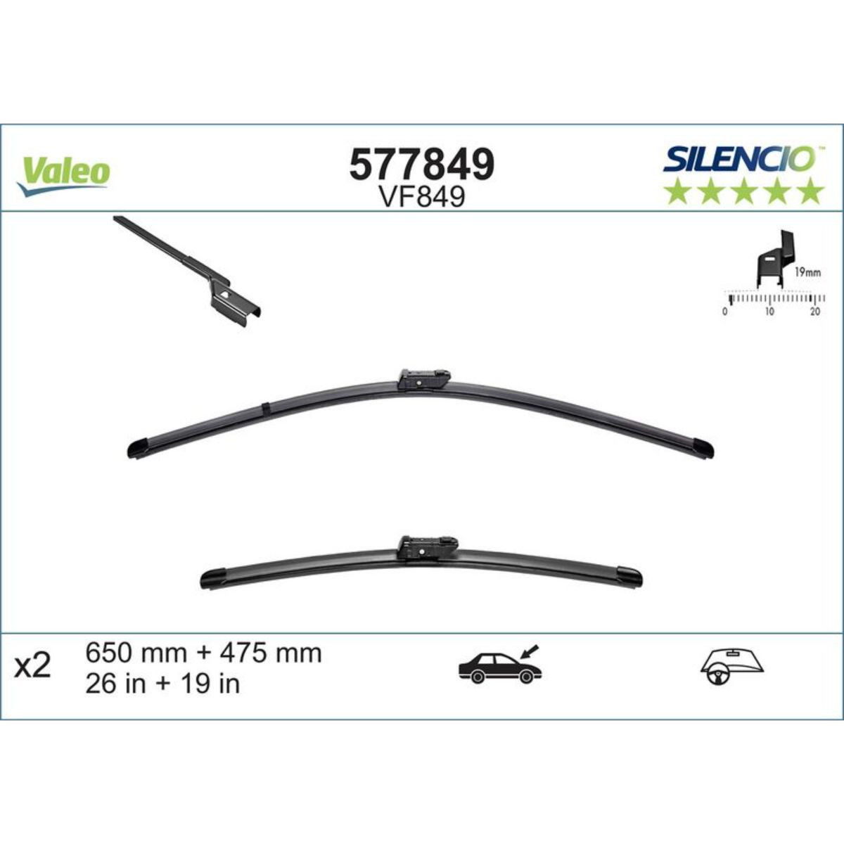 METL  577849 ( VF849 119431 ) AUSTRAL 22- VALEO 