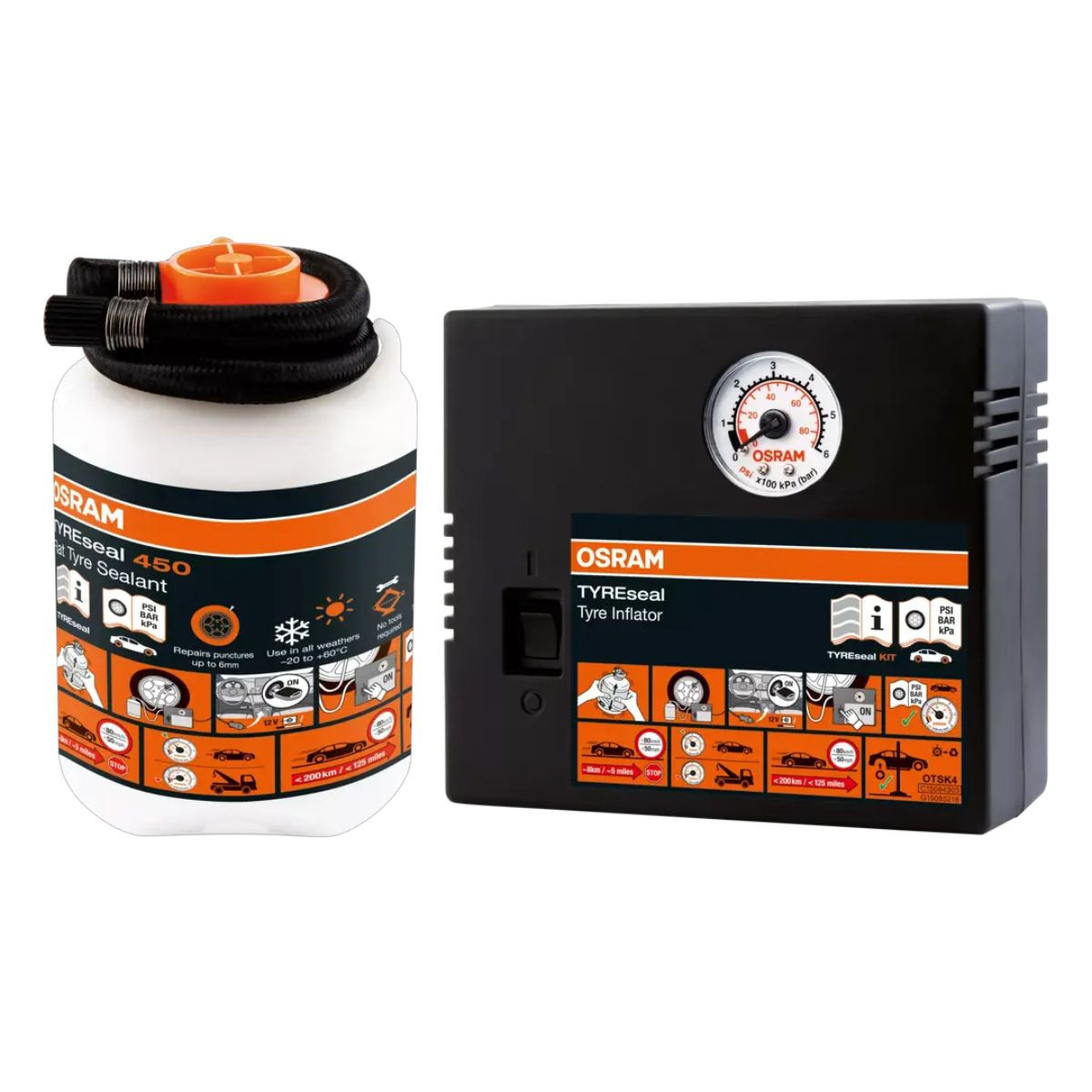 SET ZA KRPLJENJE GUMA OTSK4 ( 17123620000 )  OSRAM 