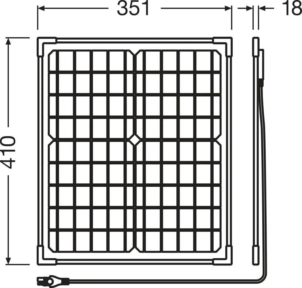 SOLARNI PANEL OSP2000 20W FS1 OSRAM 