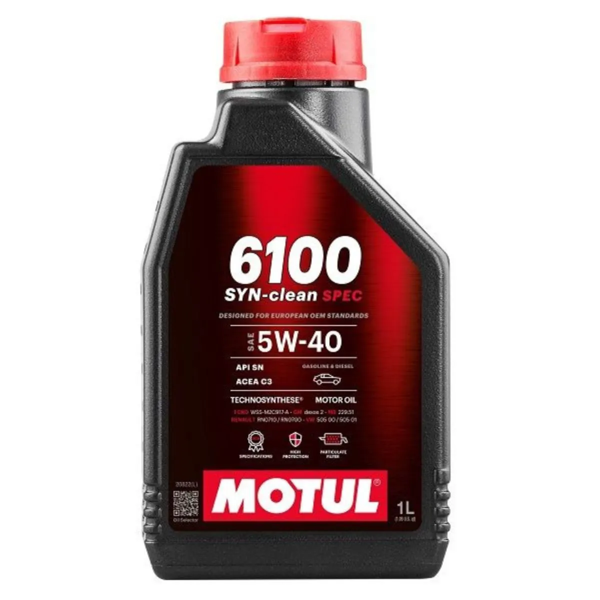 MOTUL 6100 SYN-CLEAN C3 5W40 SPEC 1/1 