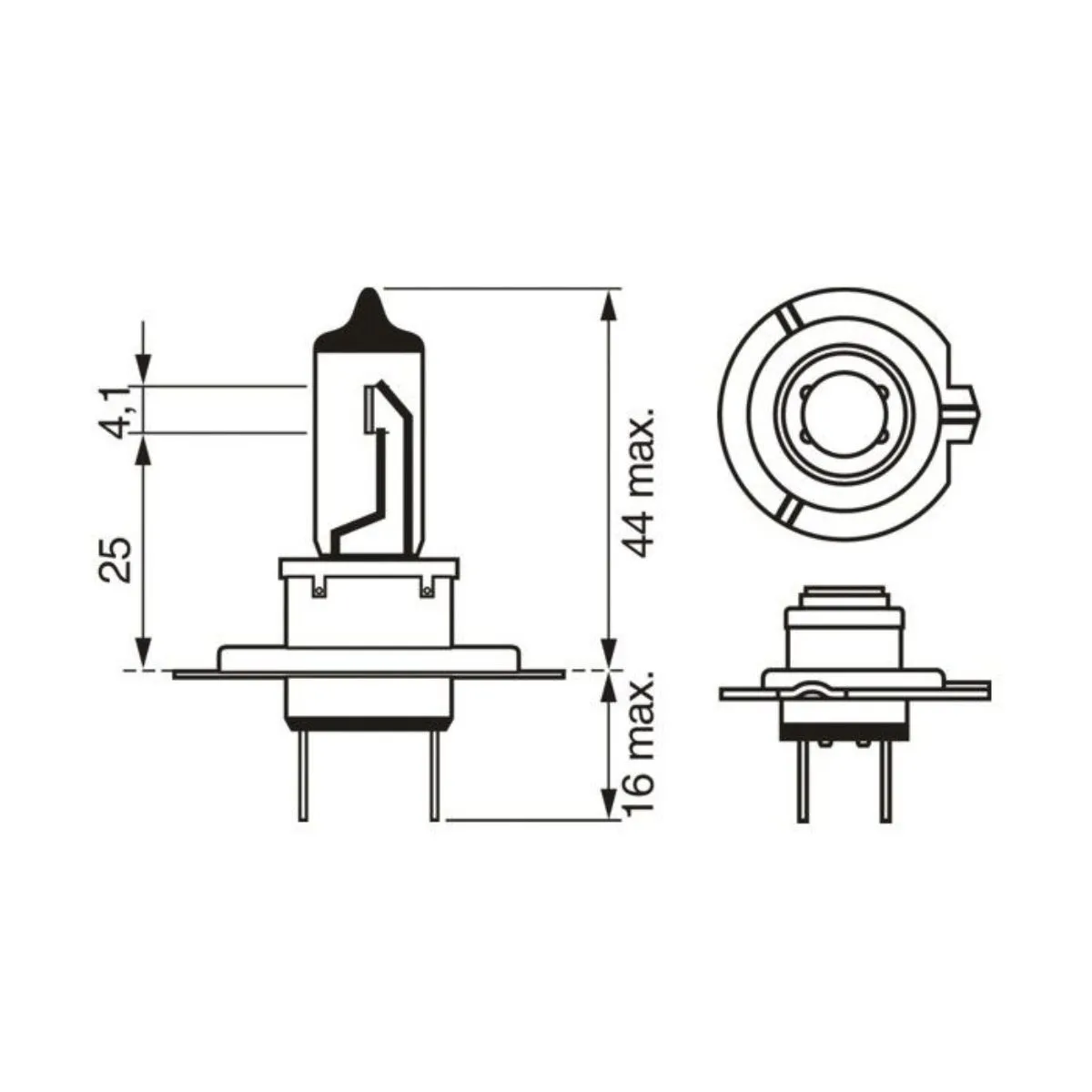 SIJ 12V H7 1987301145 ( ) PLUS 200 GIGALIGHT BL BOSCH 