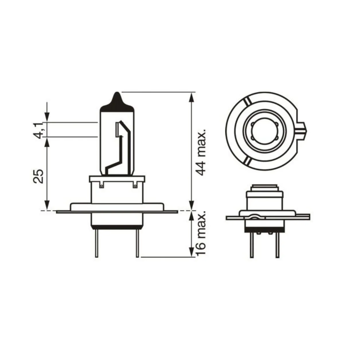 SIJ 12V H7 1987301153 ( ) ULTRA WHITE BL BOSCH 