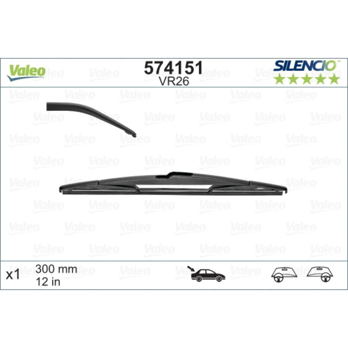 METL ZAD VM26 574151 (  ) GRANDE PUNTO VALEO 