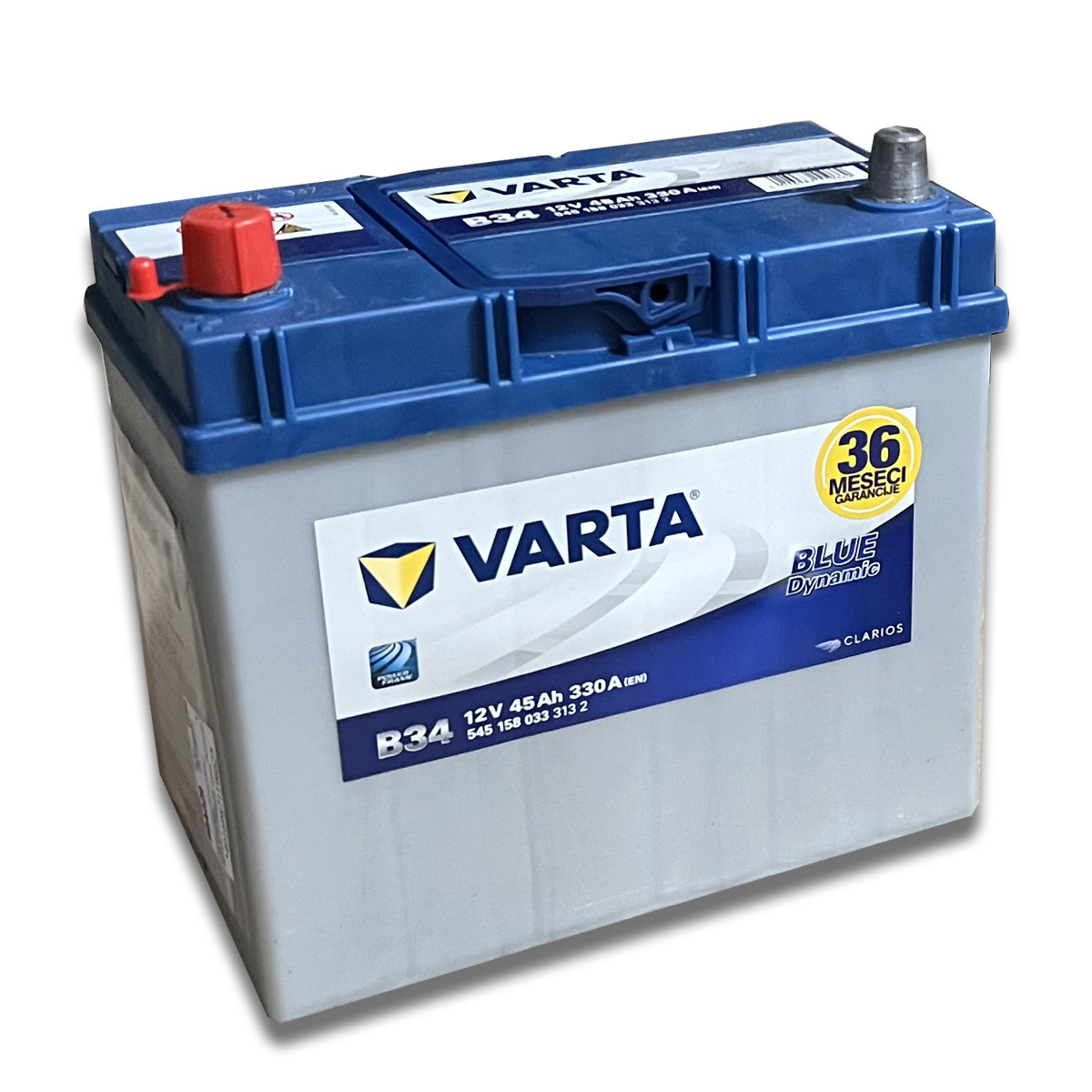 AKUM VARTA BLU DYN 12V45AH L+ ASIA B34 ( EB457 ) 