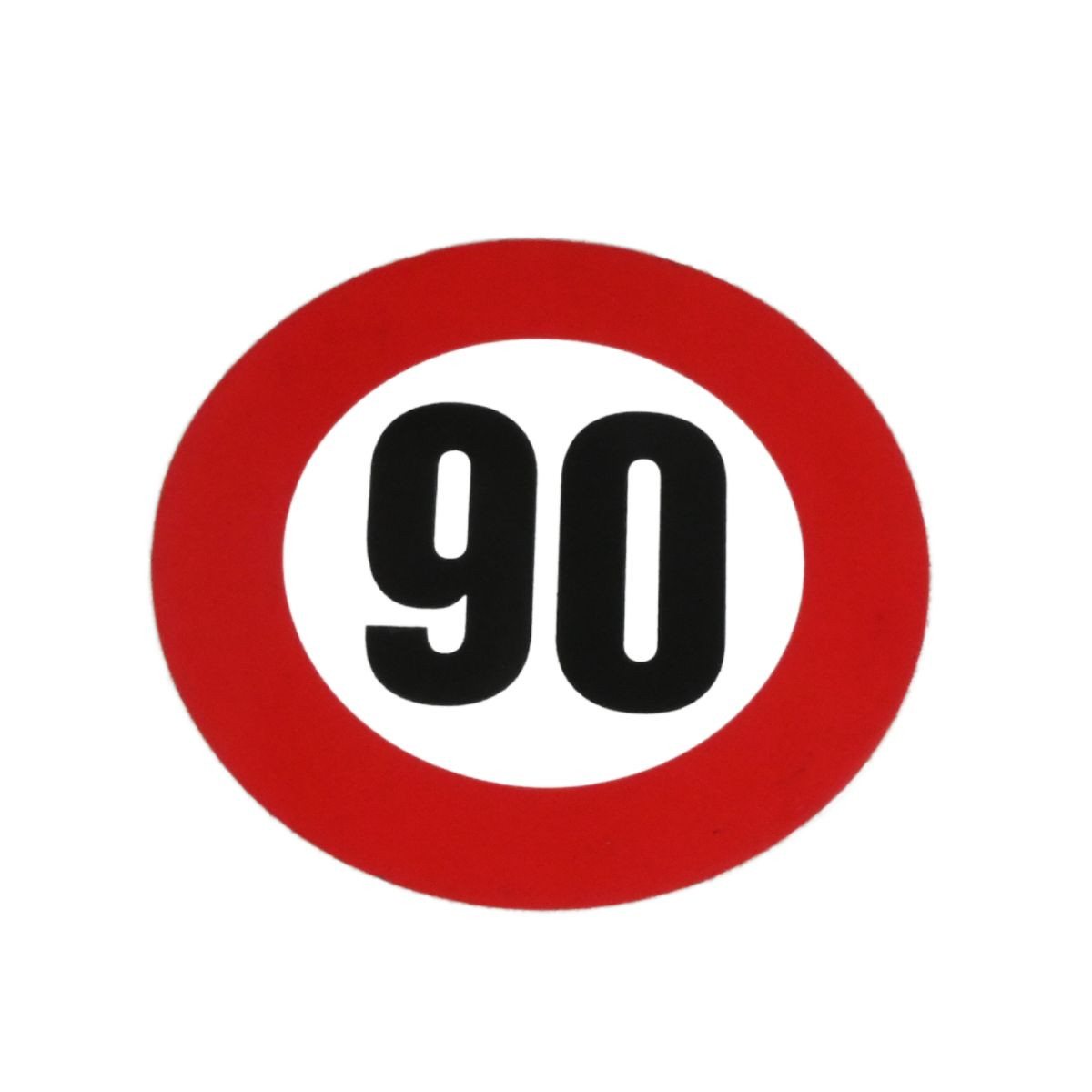 NALEPNICA OGR. 90KM MANJA 