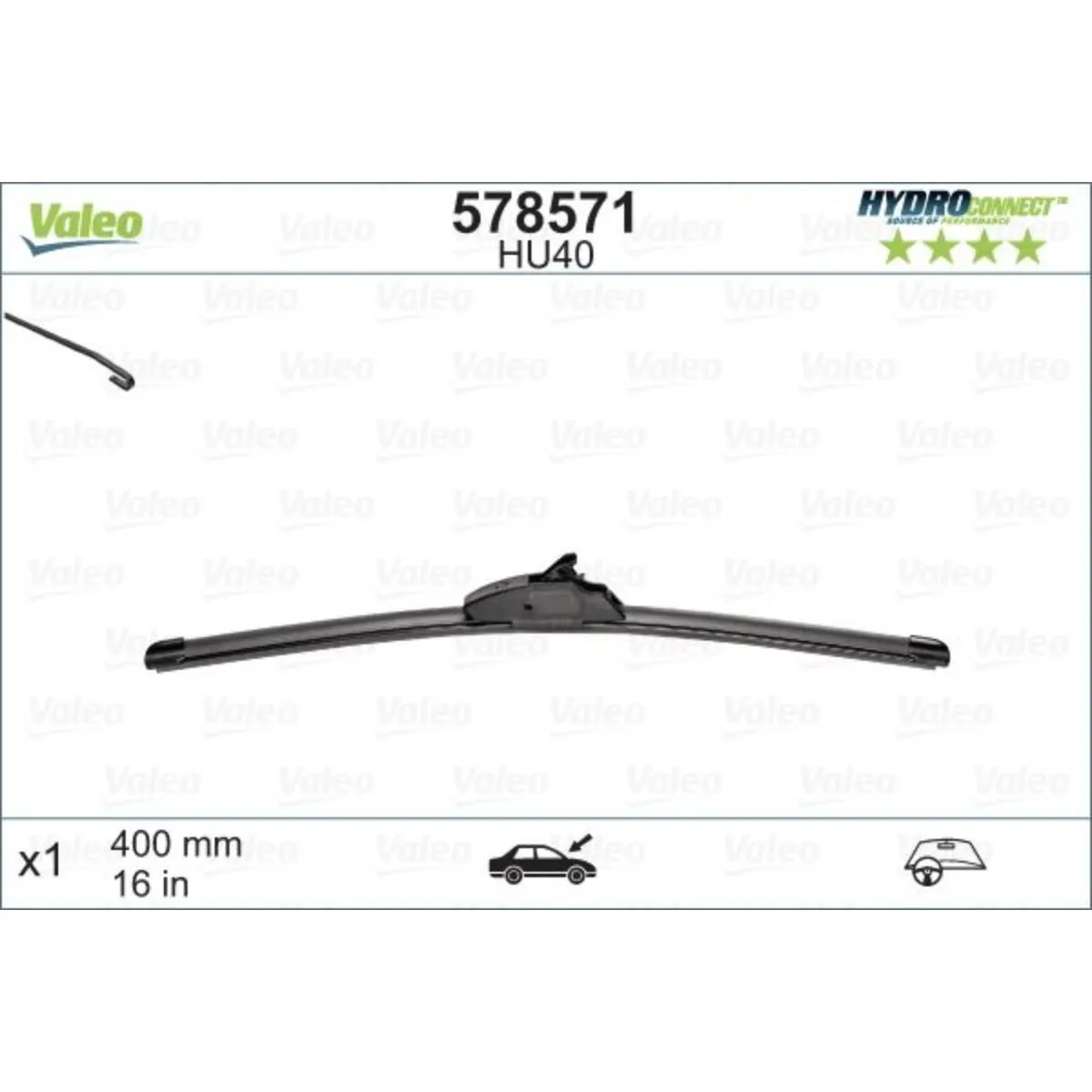 METL UM600 567940 VALEO 400 MM 