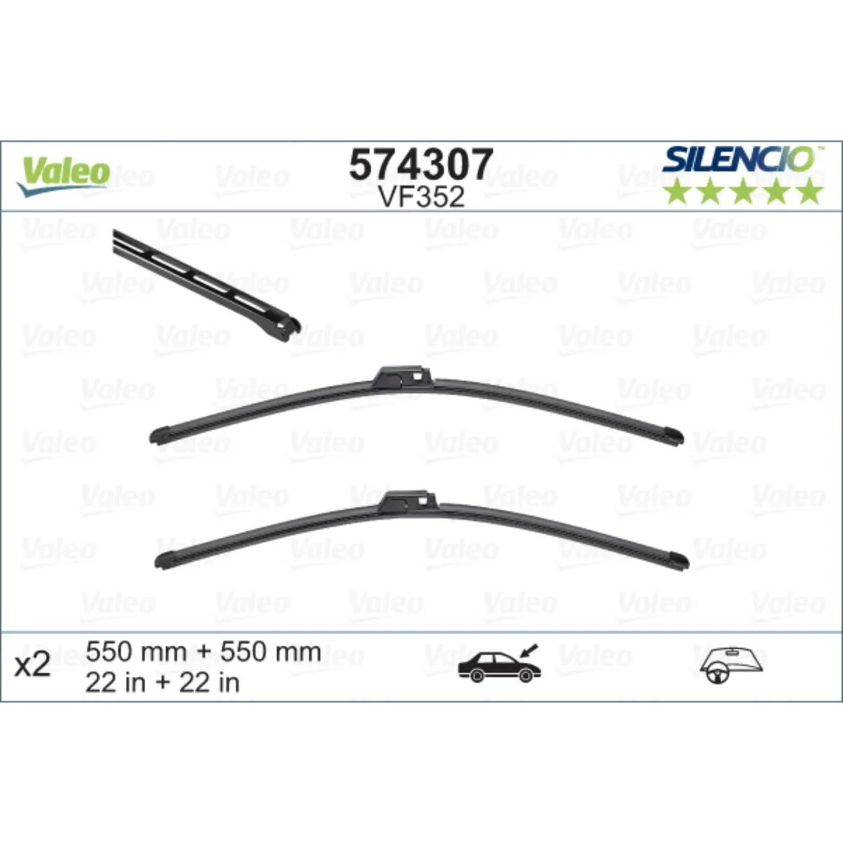 METL VM352 574307 ( 119353 ) VALEO 560/560 