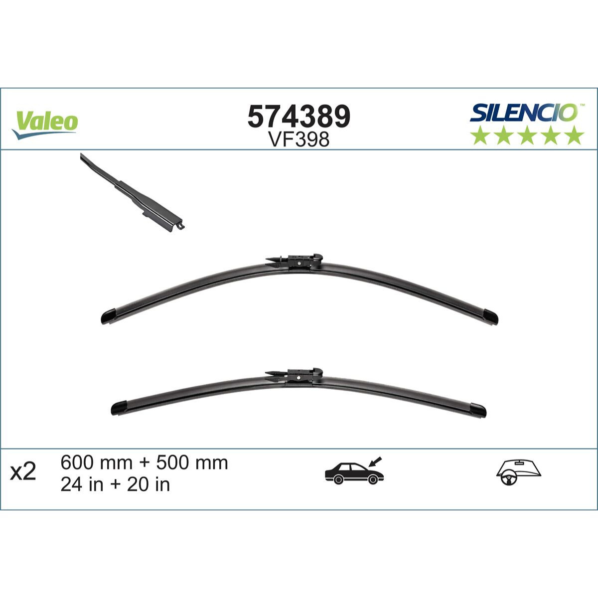 METL VM398 574389 ( 119294 ) VALEO 600/500 