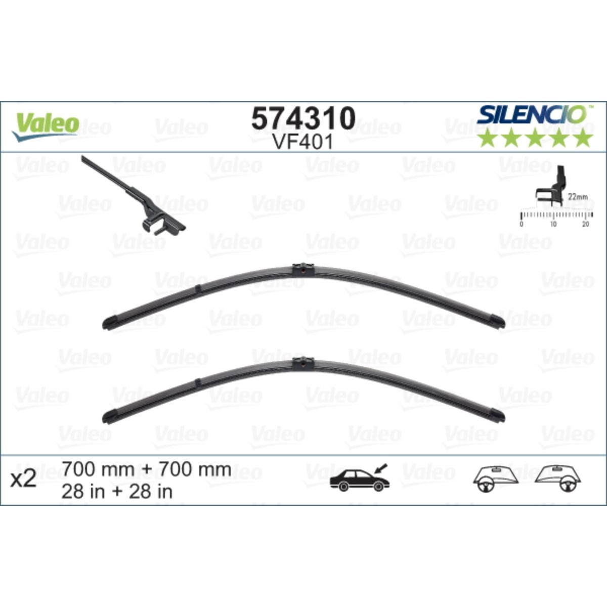METL VM401 574310 ( 119383 ) VALEO 700/700 