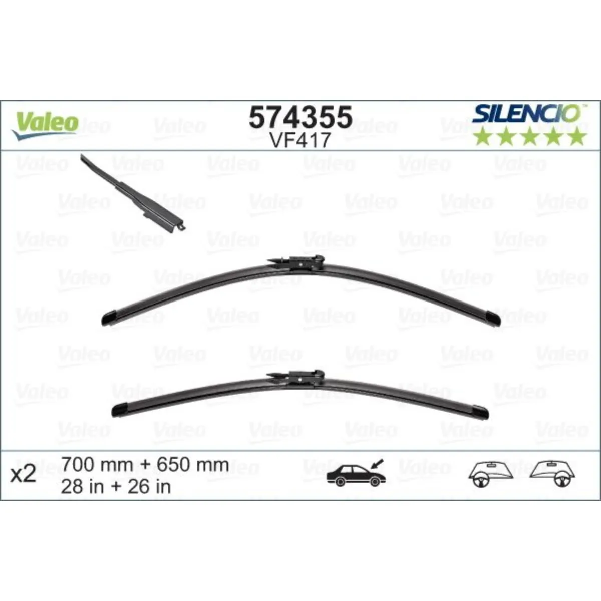 METL VM415 574328 ( 119398 ) VALEO 700/650 
