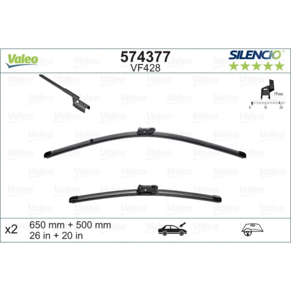 METL VM428 574377 ( 119414 ) 650/500 VOLVO 