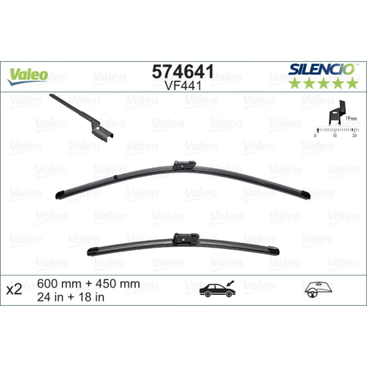 METL VM441 574641 ( 119298 ) VALEO 600/450 