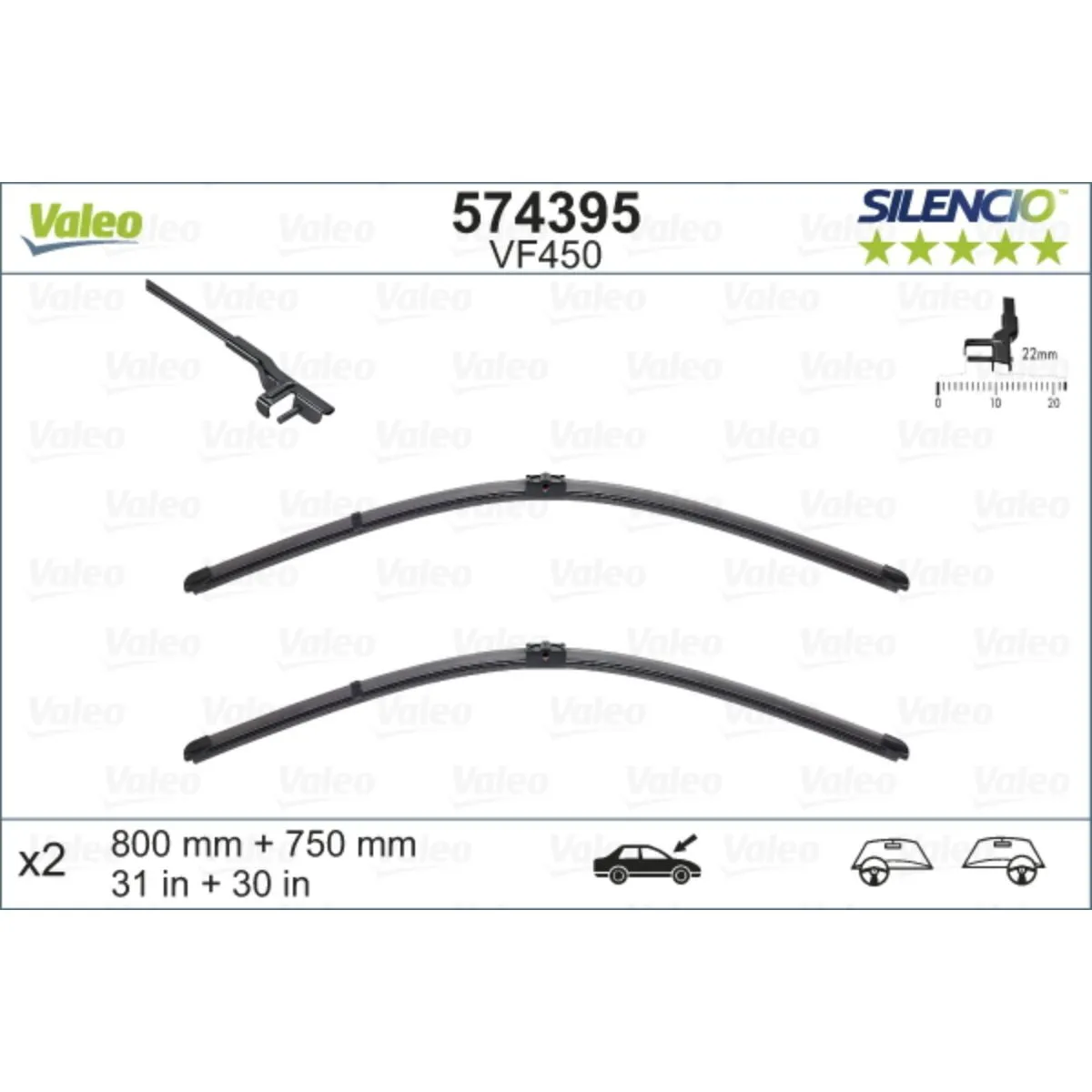 METL VM450 574395 ( 119451 ) VALEO 800/750 CTRT.C4 