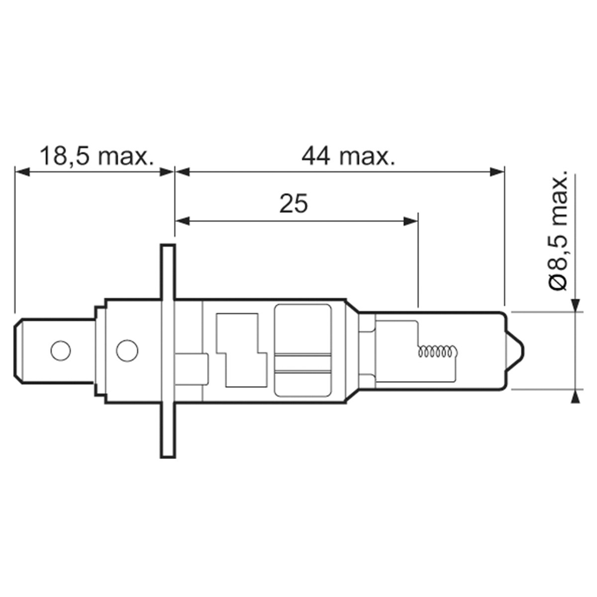 SIJ 12/55W H1 A.V. 32507 (64150ALS 32506 ) VALEO 