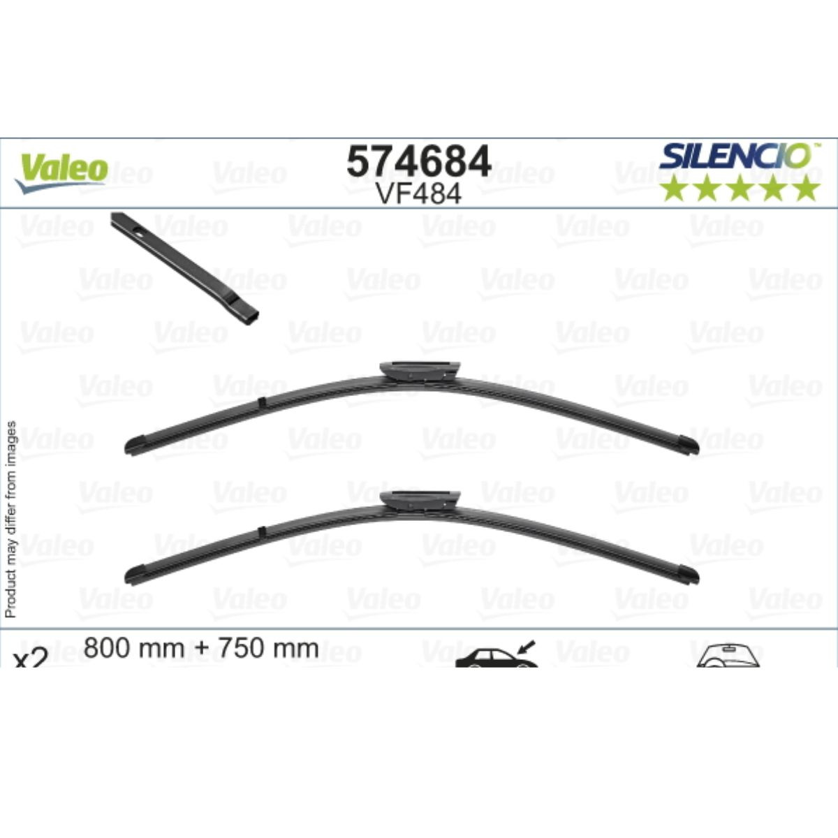 METL VM484 574684 ( 119454 ) VALEO 800/750 MM C4  PICASS -15 