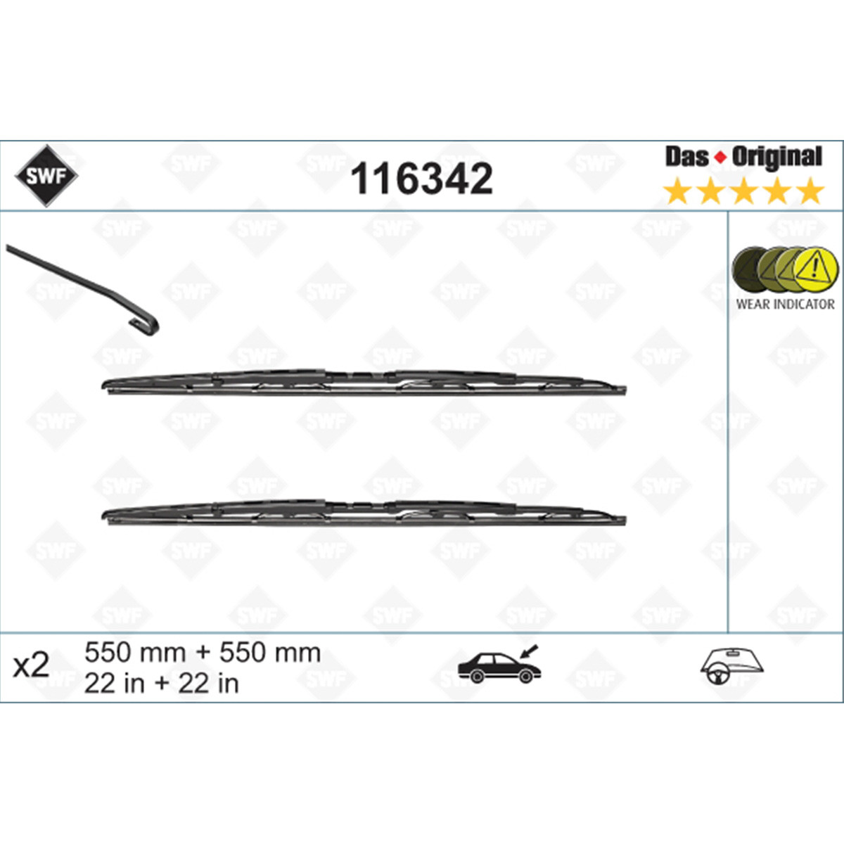 METL 116342 ( VM211 574274 ) SWF 550/550 A4 
