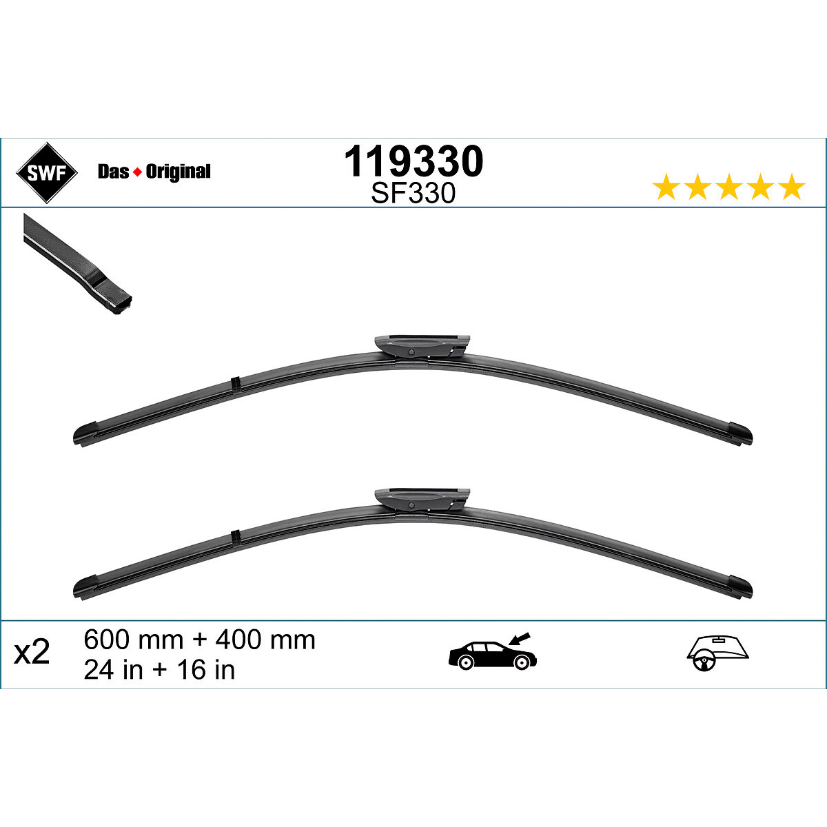 METL 119330 ( VM322 574363 ) SWF 600/400 CLIO 3 
