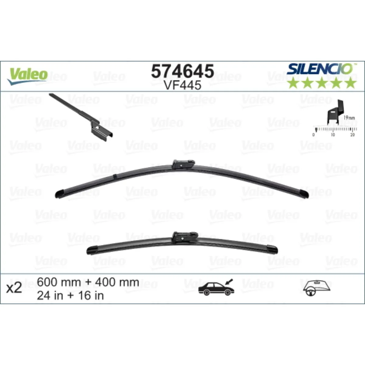 METL VM445 574645 ( 119378 ) VALEO 