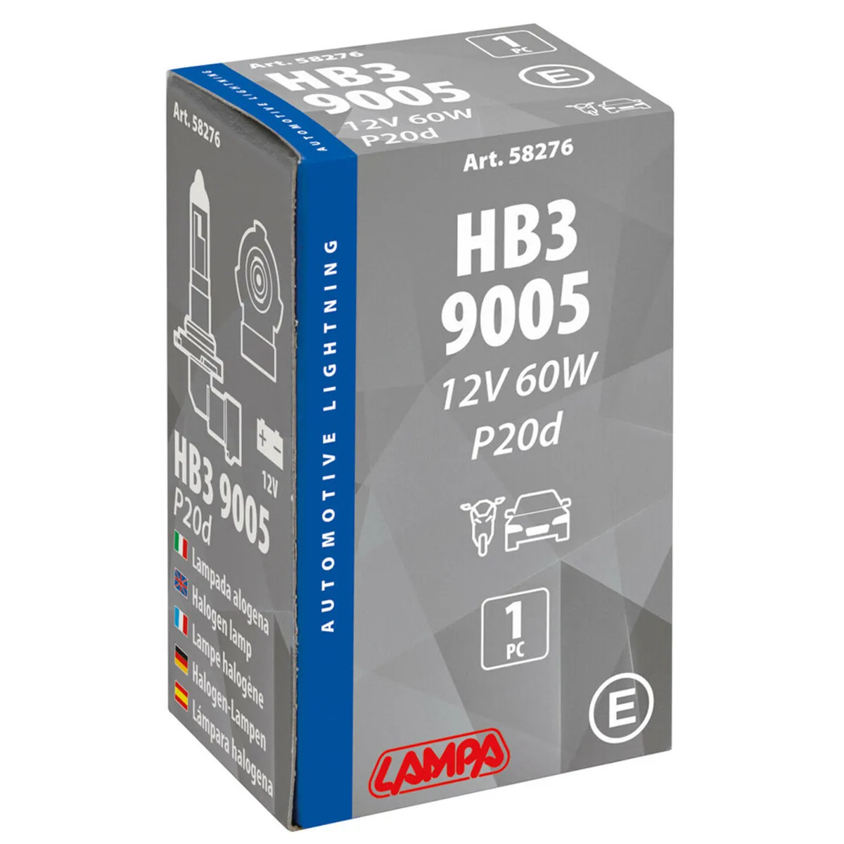 SIJ 58276 12V HB3 65W KUT  4805 