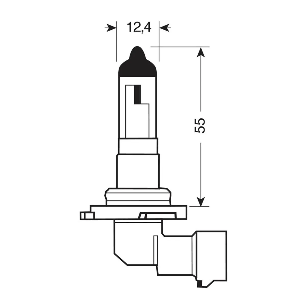 SIJ 58281 12V HB4 55W KUT  4806 