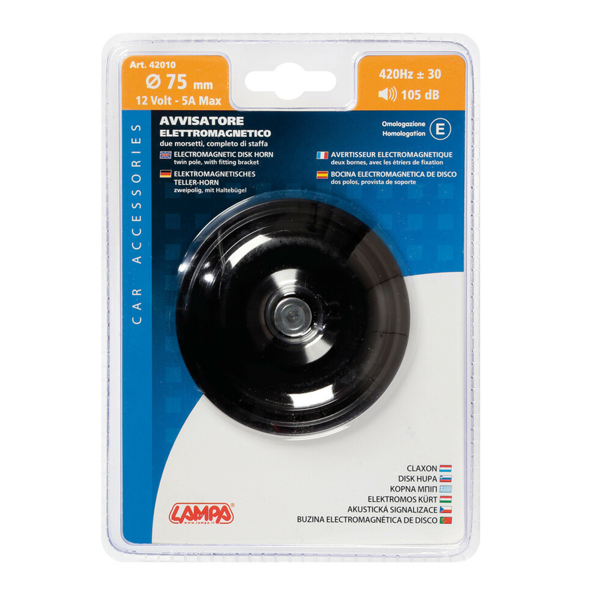 SIRENA 42010 DISK FI 66MM LAMPA 