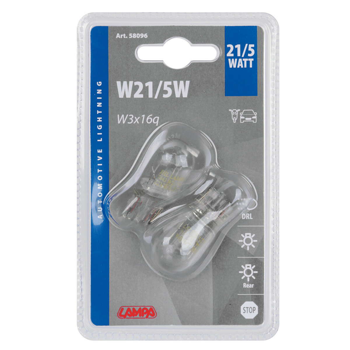 SIJ 12/21/5 UBOD PAR 58096 ( WY21W W3x16q 002052400000 ) TRAFIC LAMPA 