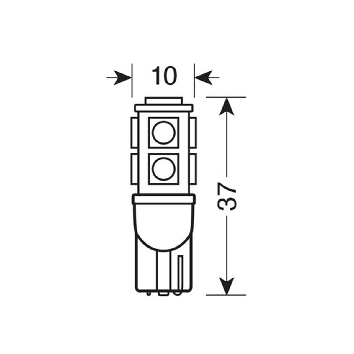 SIJ LED 58455 12V UBOD HYPERLED PAR 