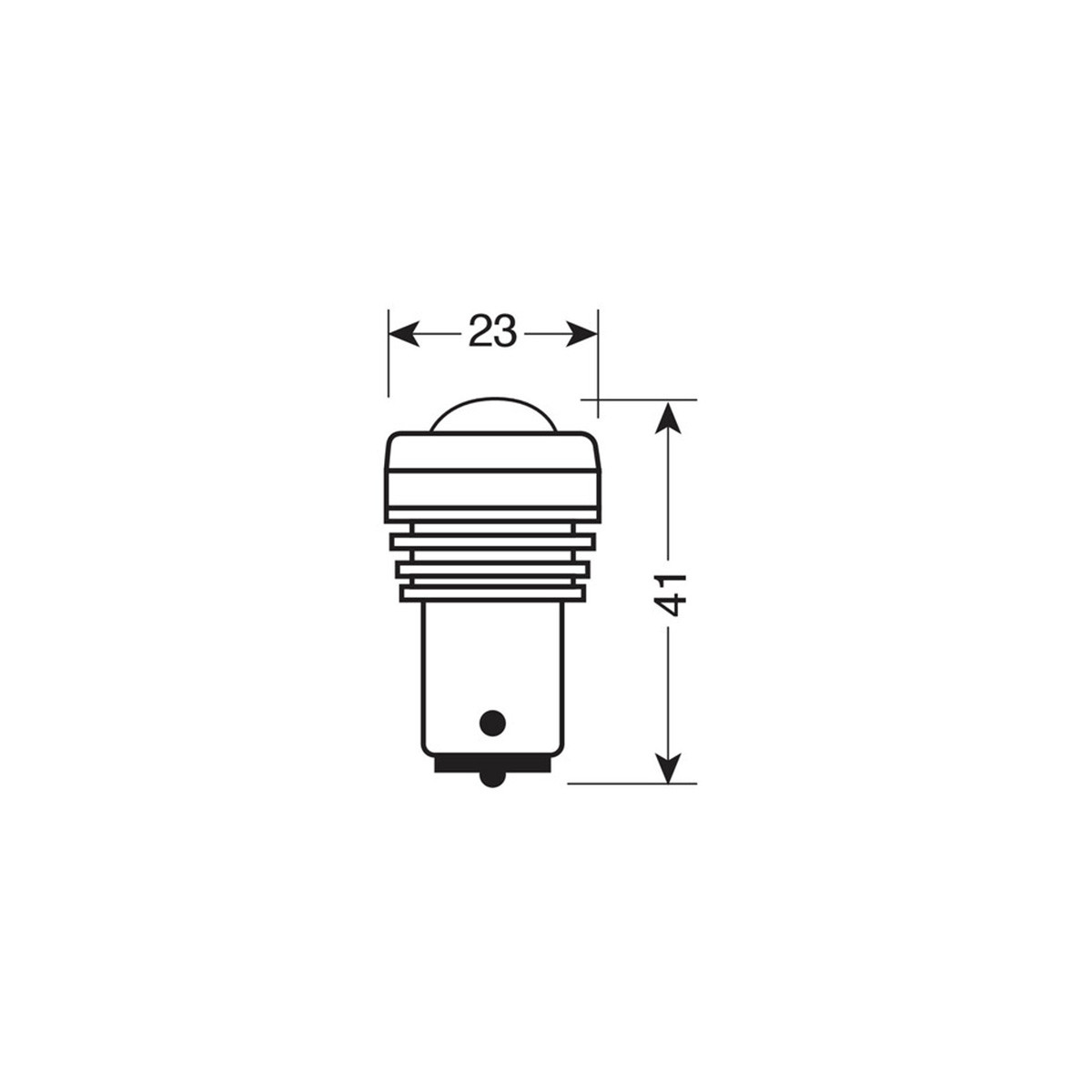 SIJ LED 57932 12V 24W MEGA LED 