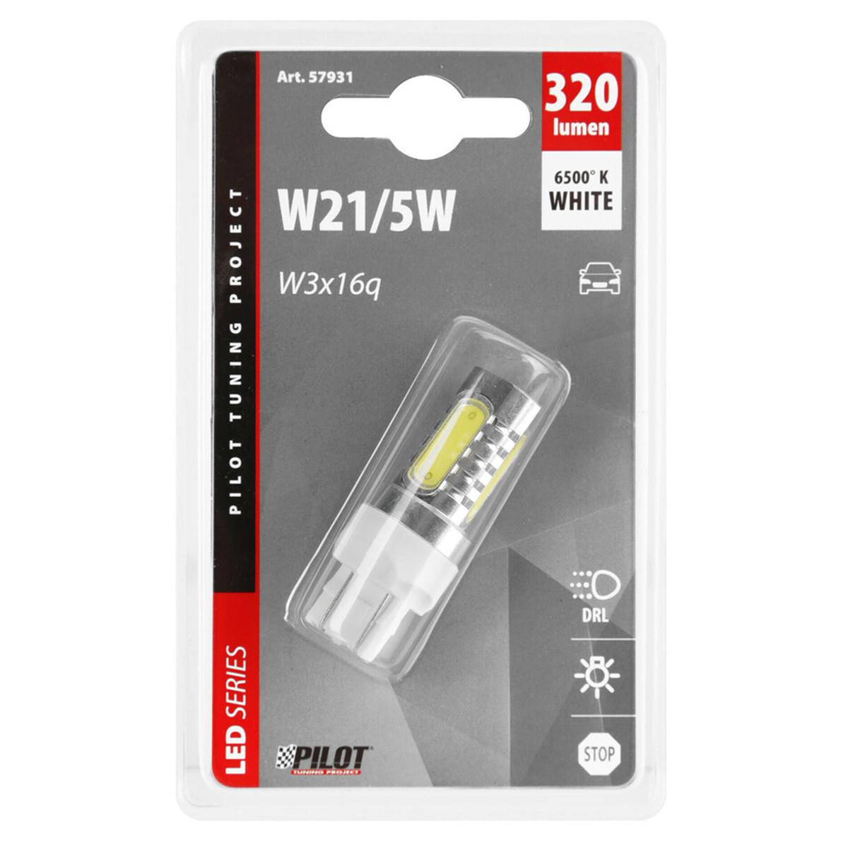 SIJ LED 57931 12V 21/5W MEGA LED 
