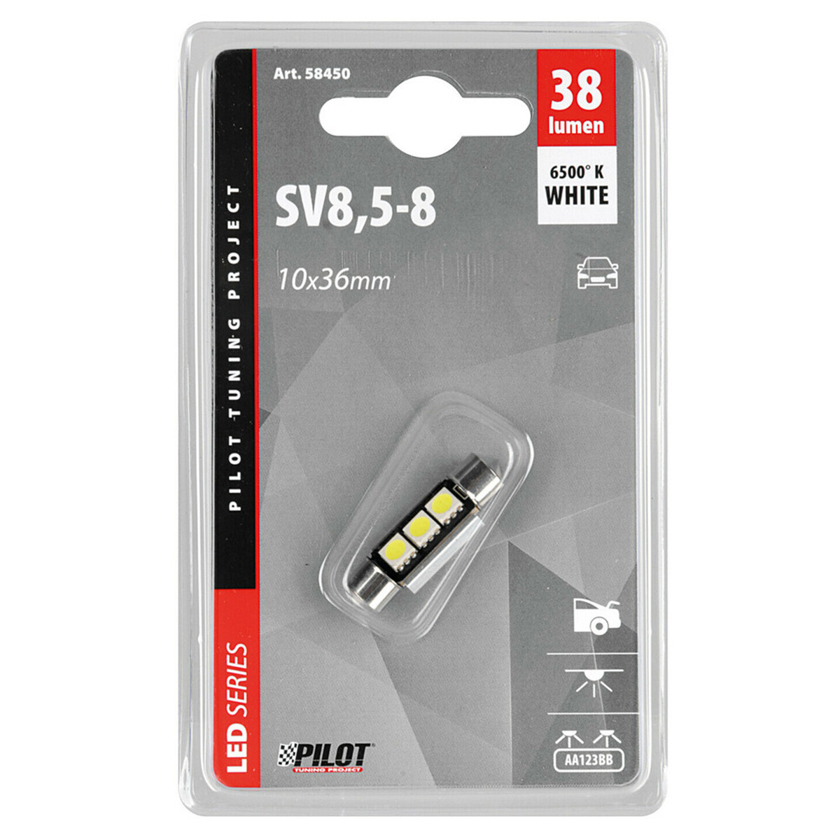 SIJ LED 58450 12V 5W SULF HYPER LED 