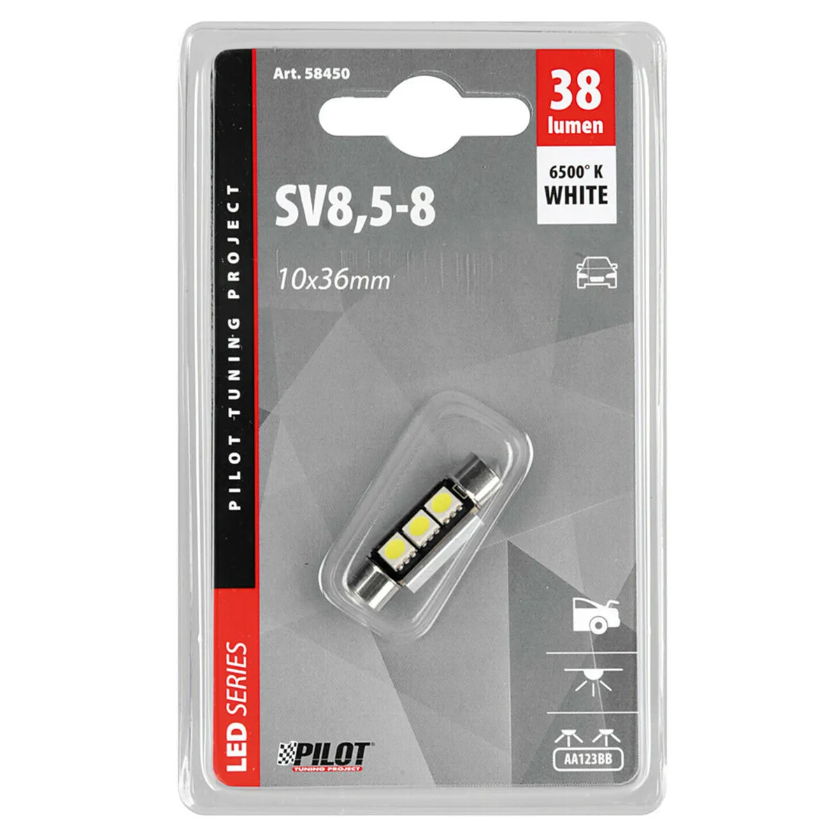 SIJ LED 58450 12V 5W SULF HYPER LED 