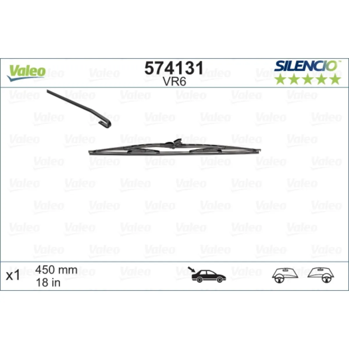 METL ZAD VM6 574131 VALEO SILENCIO 
