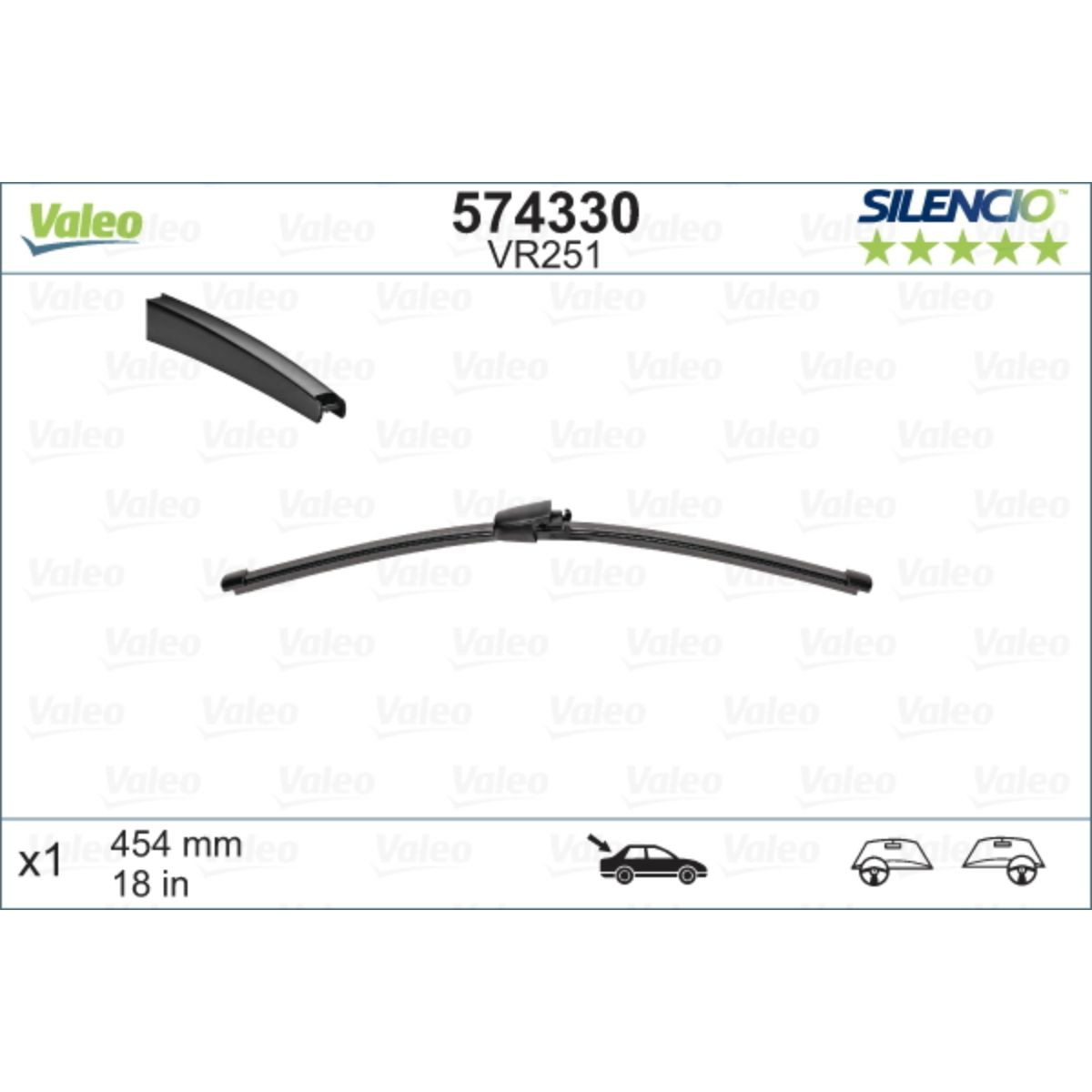 METL ZAD VM251 574330 (119503) VALEO SILENCIO 