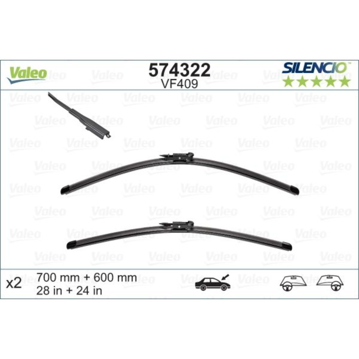 METL VM404 574313 (119382) 700/600 VALEO SILENCIO 