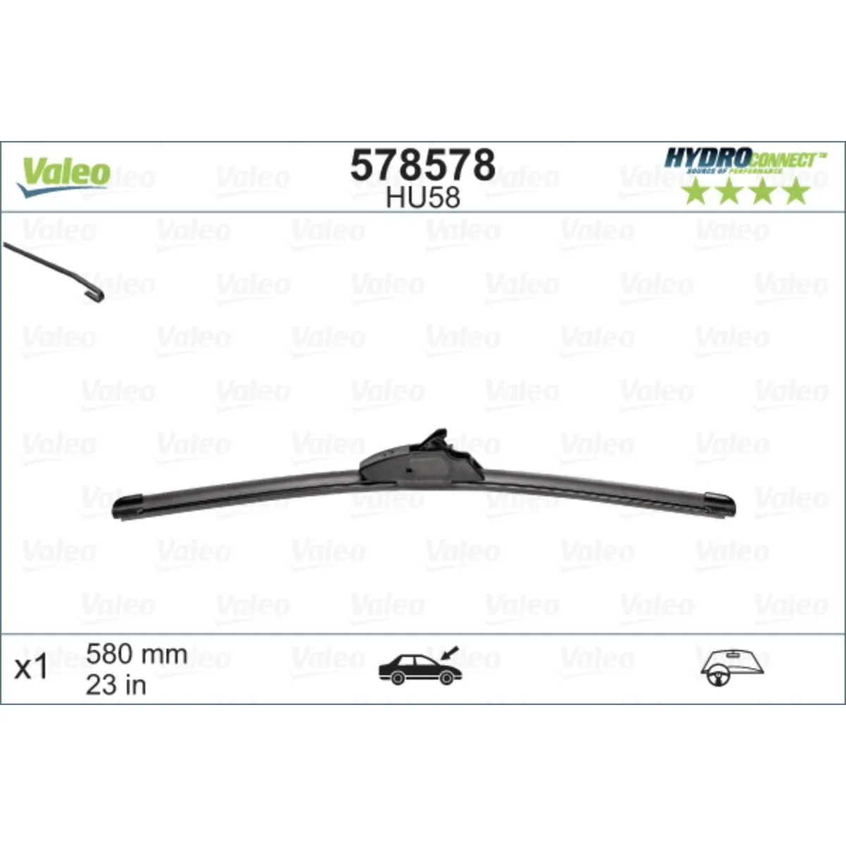 METL UM683 567995=578578  VALEO SILENCIO 580  4X 