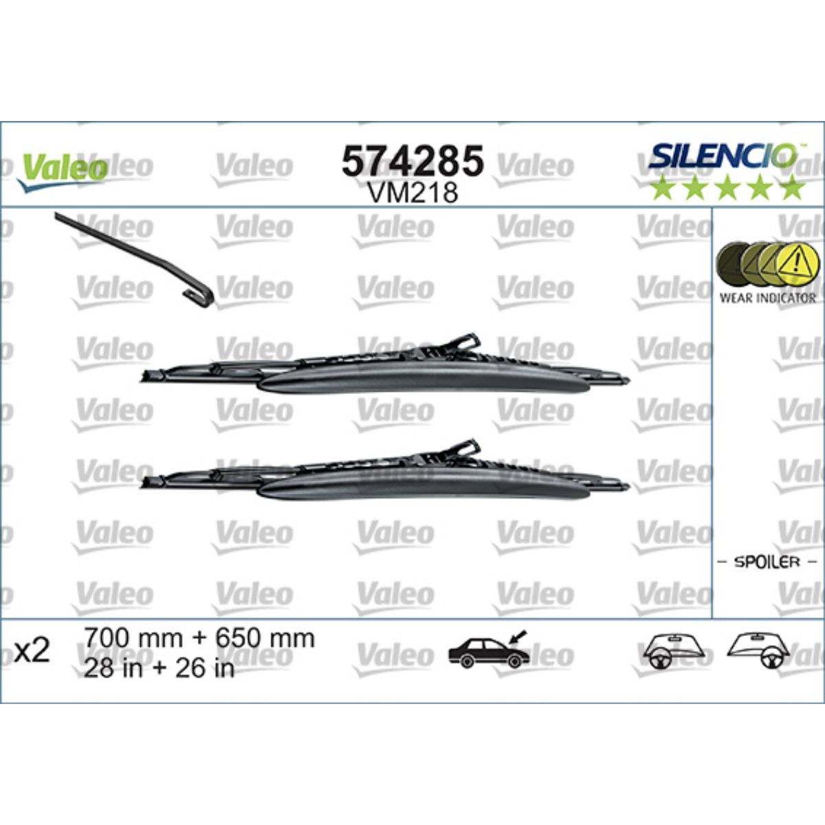 METL VM218 574285 ( 119785 ) VALEO 