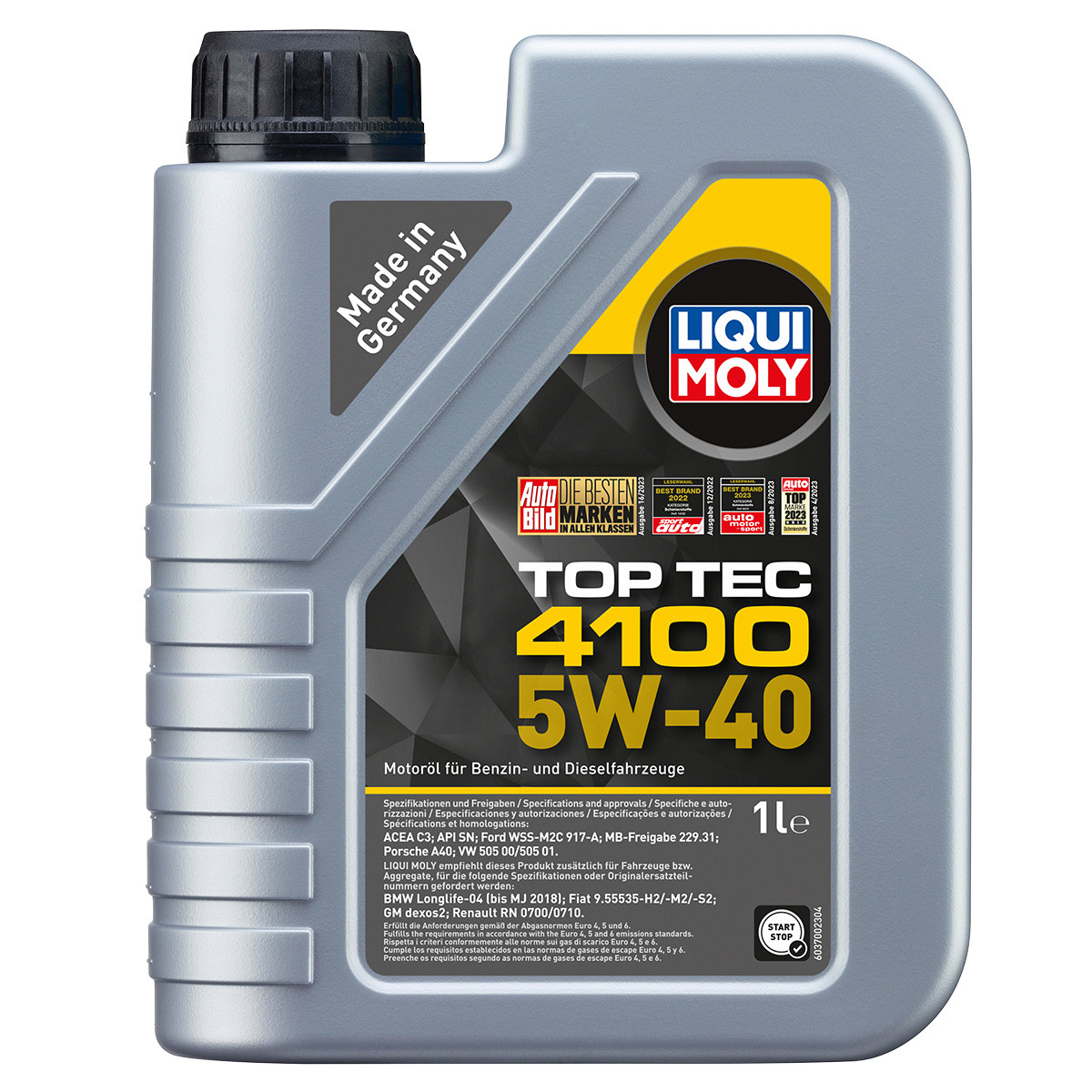 TOP TEC 4100 ( 3700 ) 9510 5W40 1/1 LIQUI MOLY 