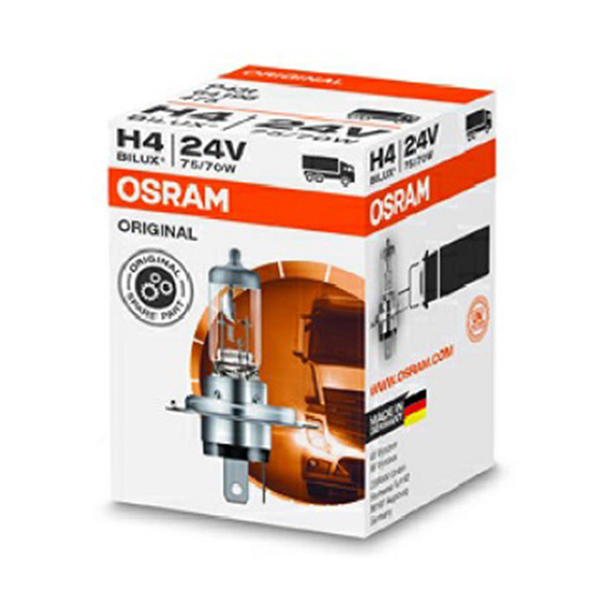 SIJAL 24V/ H4 64196 75/70W P43T OSRAM 