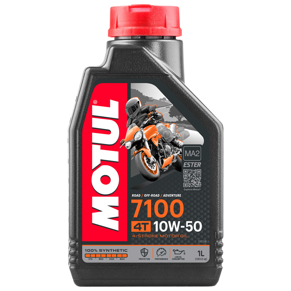 MOTUL 4T 7100 ESTER 10W50 1/1 