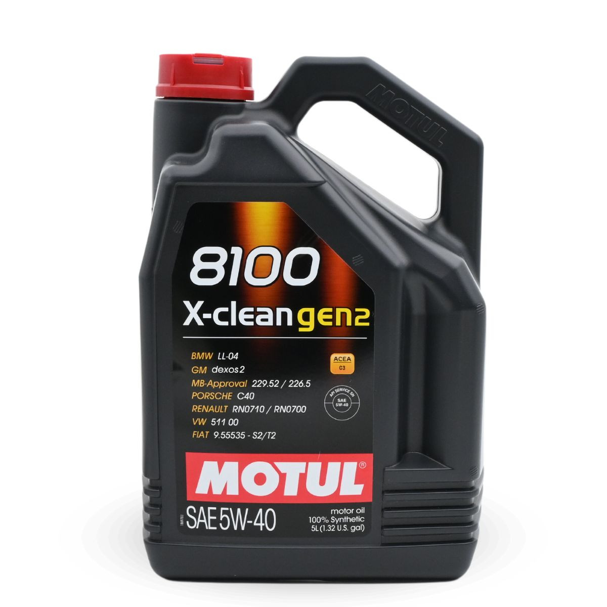 MOTUL 8100 X-CLEAN C3 ( GEN 2 )  505.01 5W40 5/1 