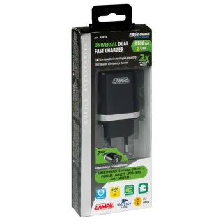 PUNJAC 38876 3100MA UNIVERZALNI 2 USB ULAZA 