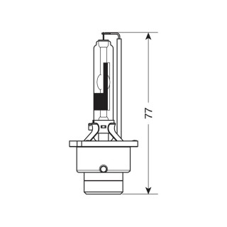 SIJAL D2R 35W XENON 58259 LAMPA 